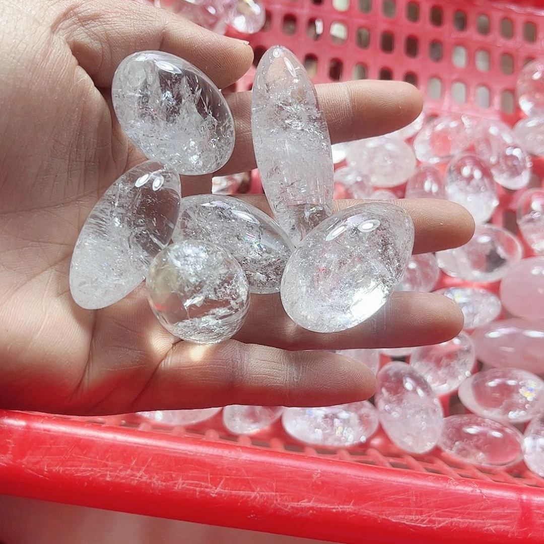 水晶天然水晶原石未镶嵌是***呀