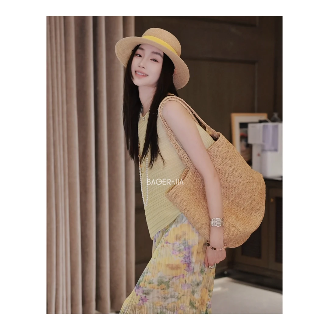 29-【春风拂面】宝儿家含幂BG29325103三宅高温压褶工艺背心