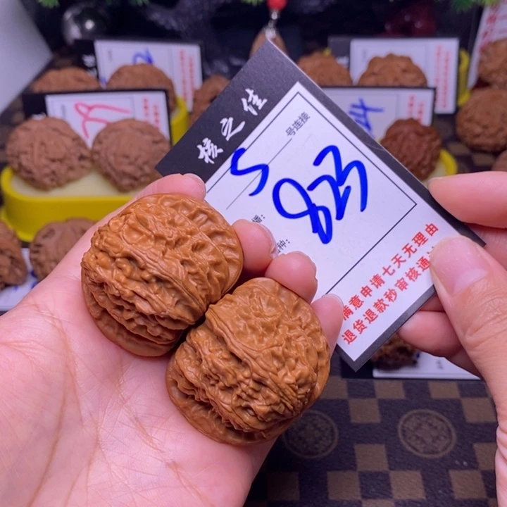 吊坠文玩核桃44白狮子823