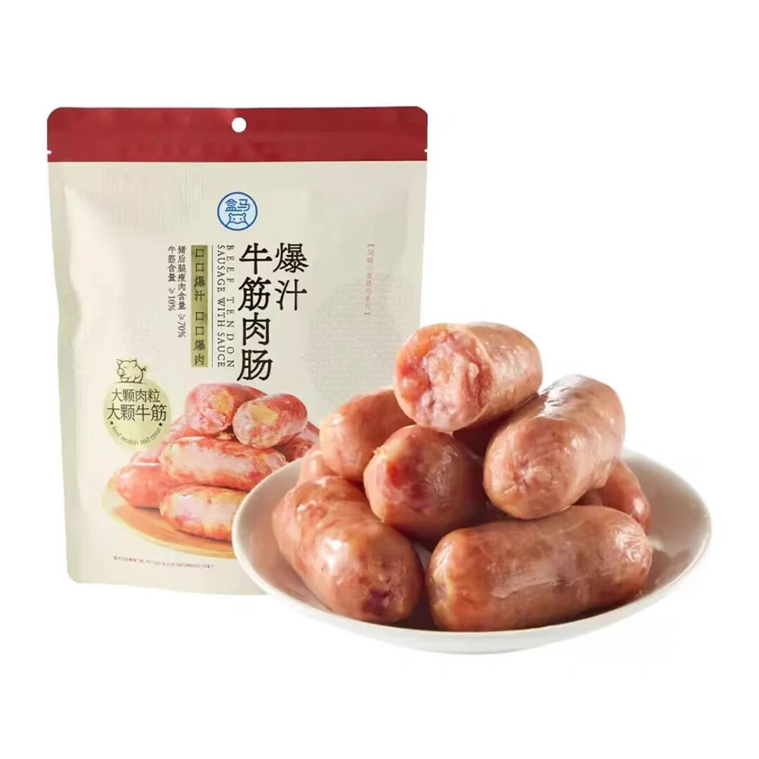盒马 爆汁肉肠系列280g即食香肠休闲零食