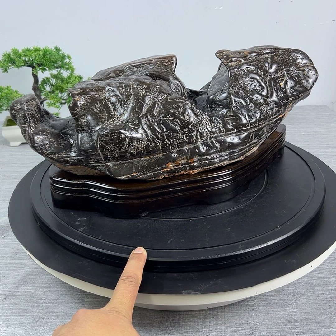 石材灵璧石家居摆件