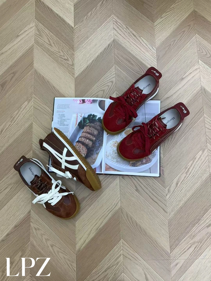 LPZ【圆头阿甘】61-89低帮圆头秋季透气休闲板鞋