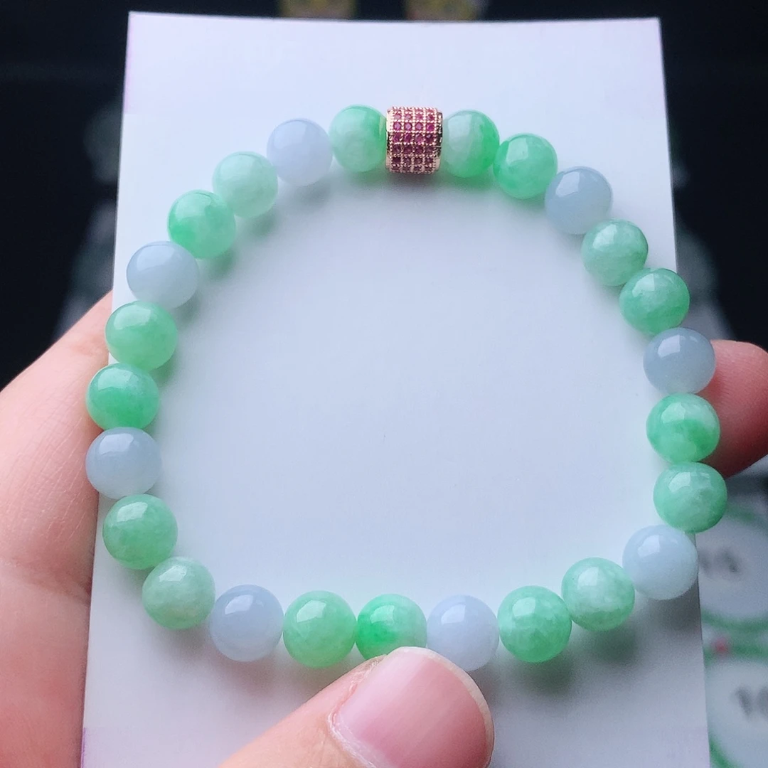 翡翠未镶嵌手链翡翠