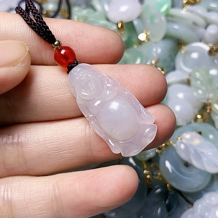 翡翠未镶嵌颈饰天然A货翡翠