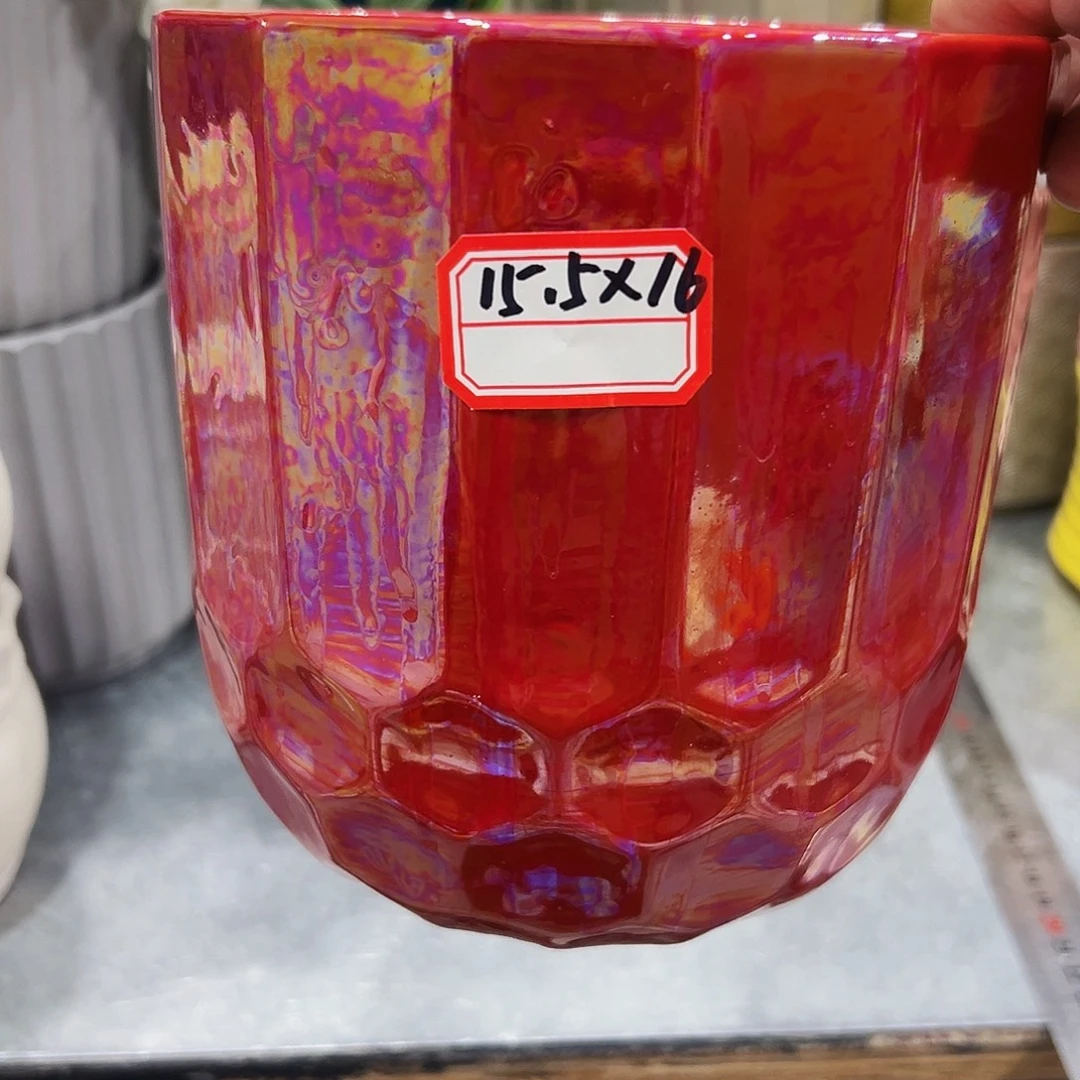 外贸尾单陶瓷花盆凑10米包邮
