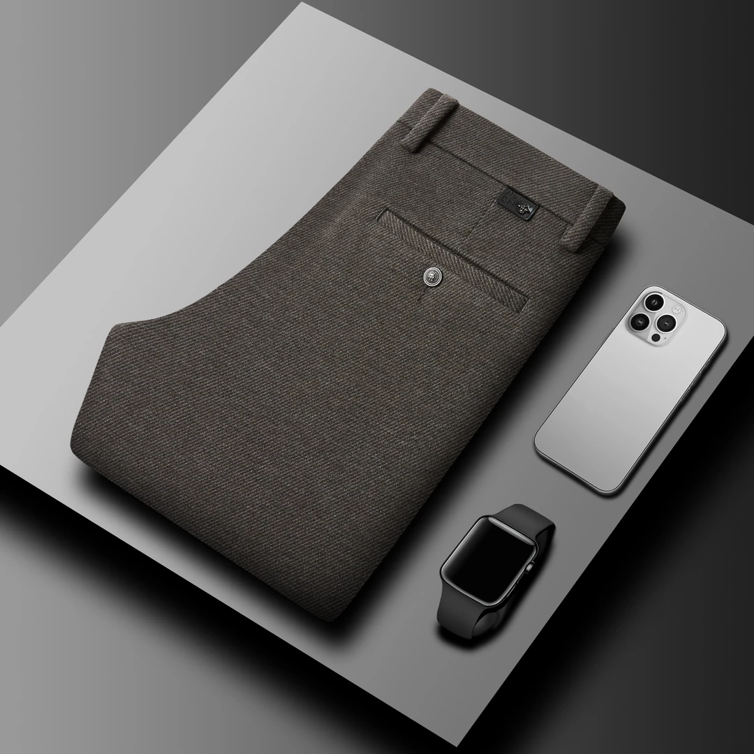 （301-400）四季款男士高端商务休闲裤