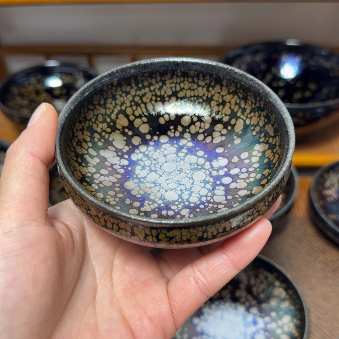 茶盏冷*建盏手工制作主人杯茶杯