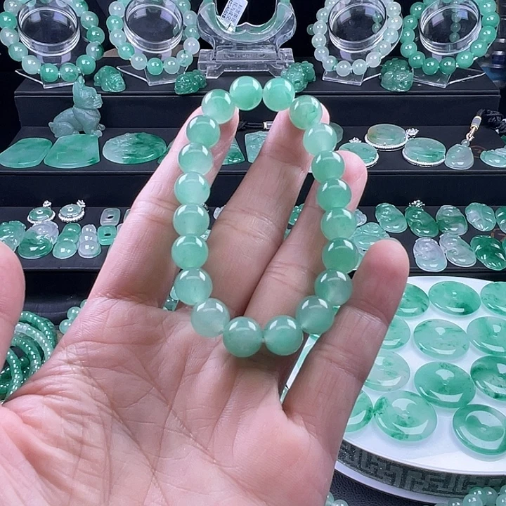 石英质玉未镶嵌手串