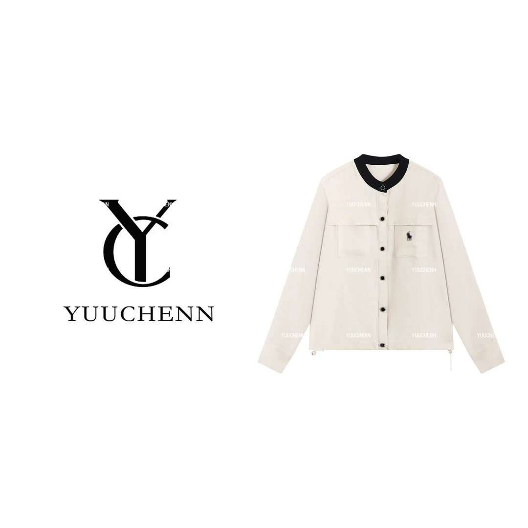 YUUCHENN圆领棒球领秋季短外套秋冬女士CZ-W62293