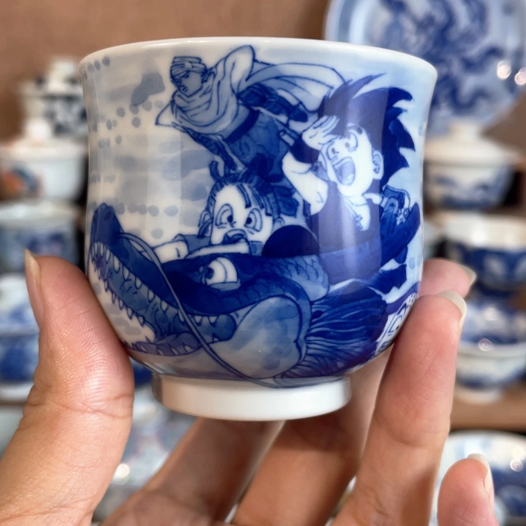 泥藝瓷梦七龙珠炉式杯