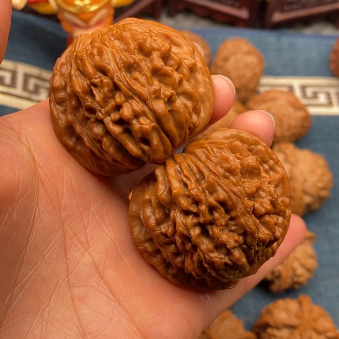 文玩核桃把件45全品毕业平谷楼