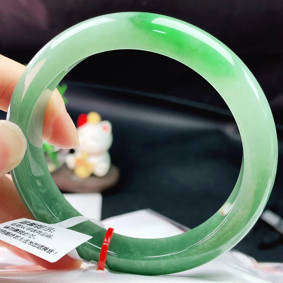 未镶嵌手镯翡翠59圈