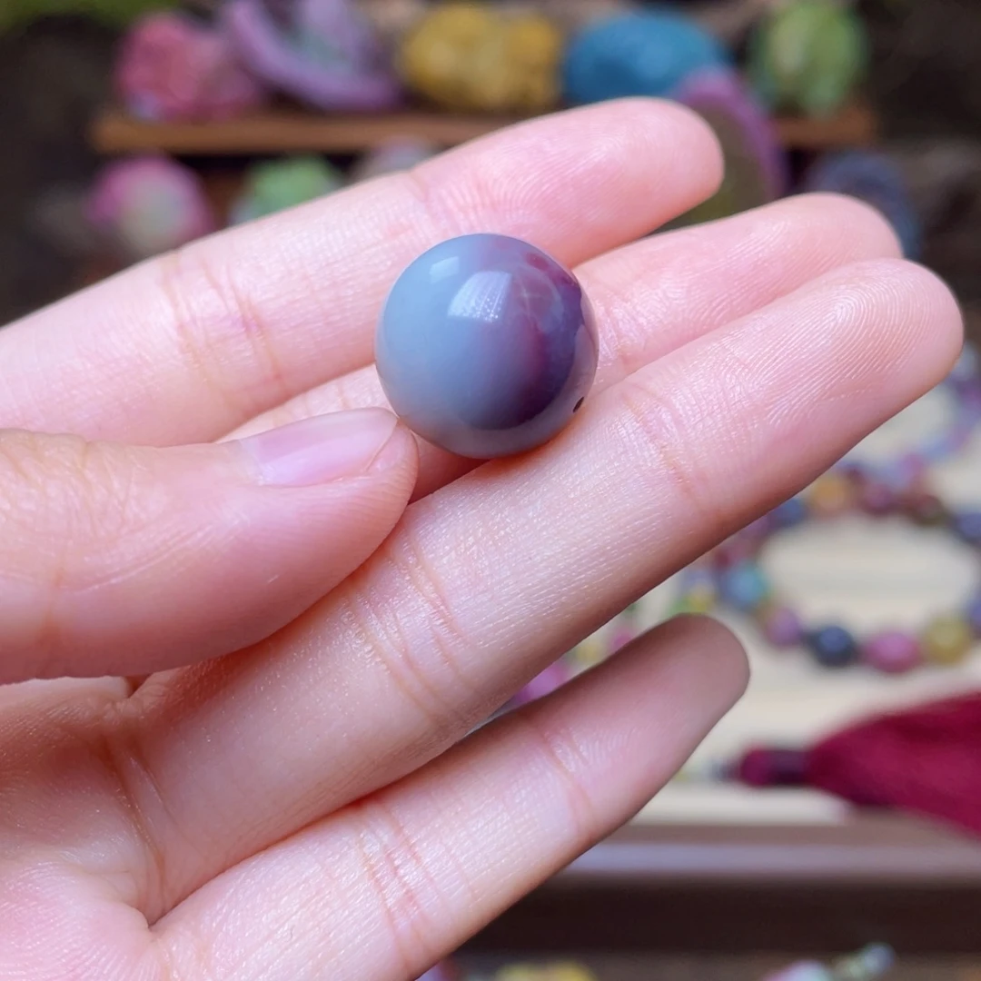 玛瑙/玉髓未镶嵌珠宝半成品M***e盐源玛瑙高品珠