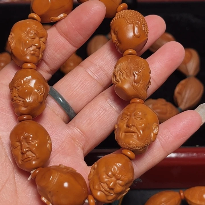 ঐ****橄榄核手串/手链十大弟子橄榄核手串