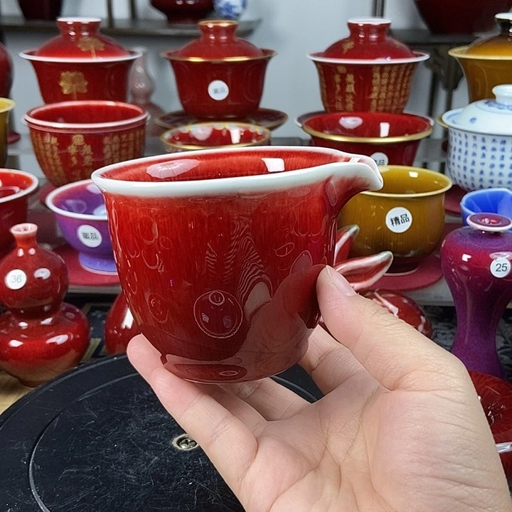 陶瓷e****3景德镇名陶坊原矿郎红
