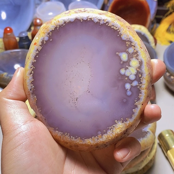 沣***滢玛瑙/玉髓，未镶嵌