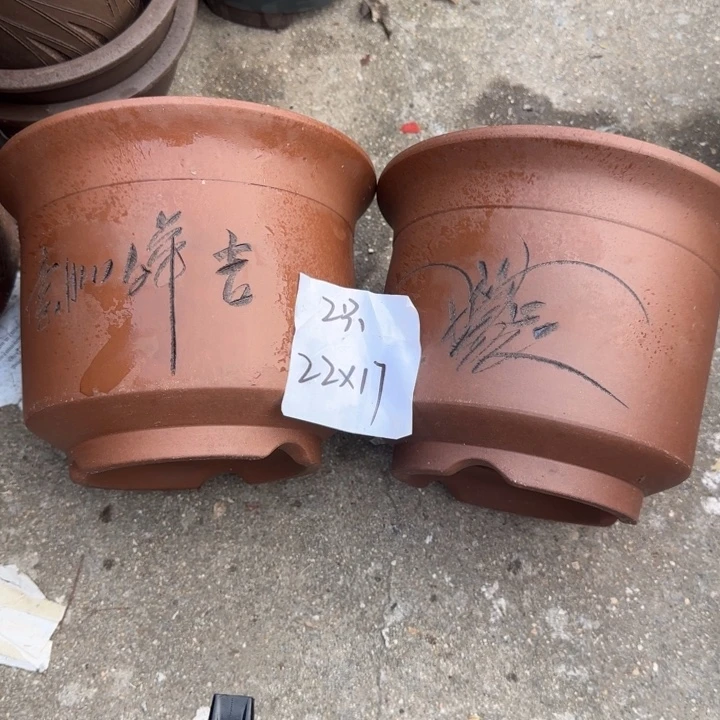 紫砂花盆特价商品