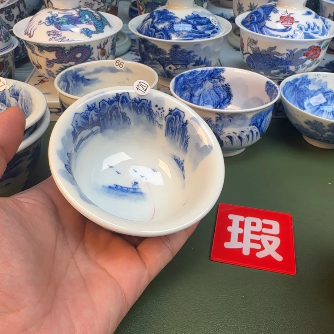 纯手绘纯手工茶具120
