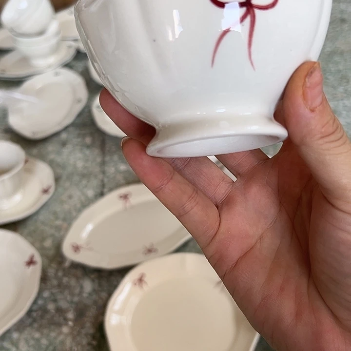 瓷片默认瑕疵商品蝴蝶结8个米