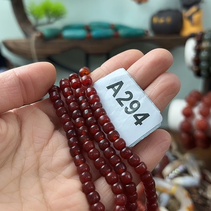 ****糖玛瑙/玉髓未镶嵌颈饰