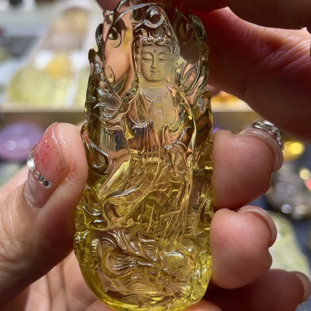 水晶颈饰未镶嵌定制