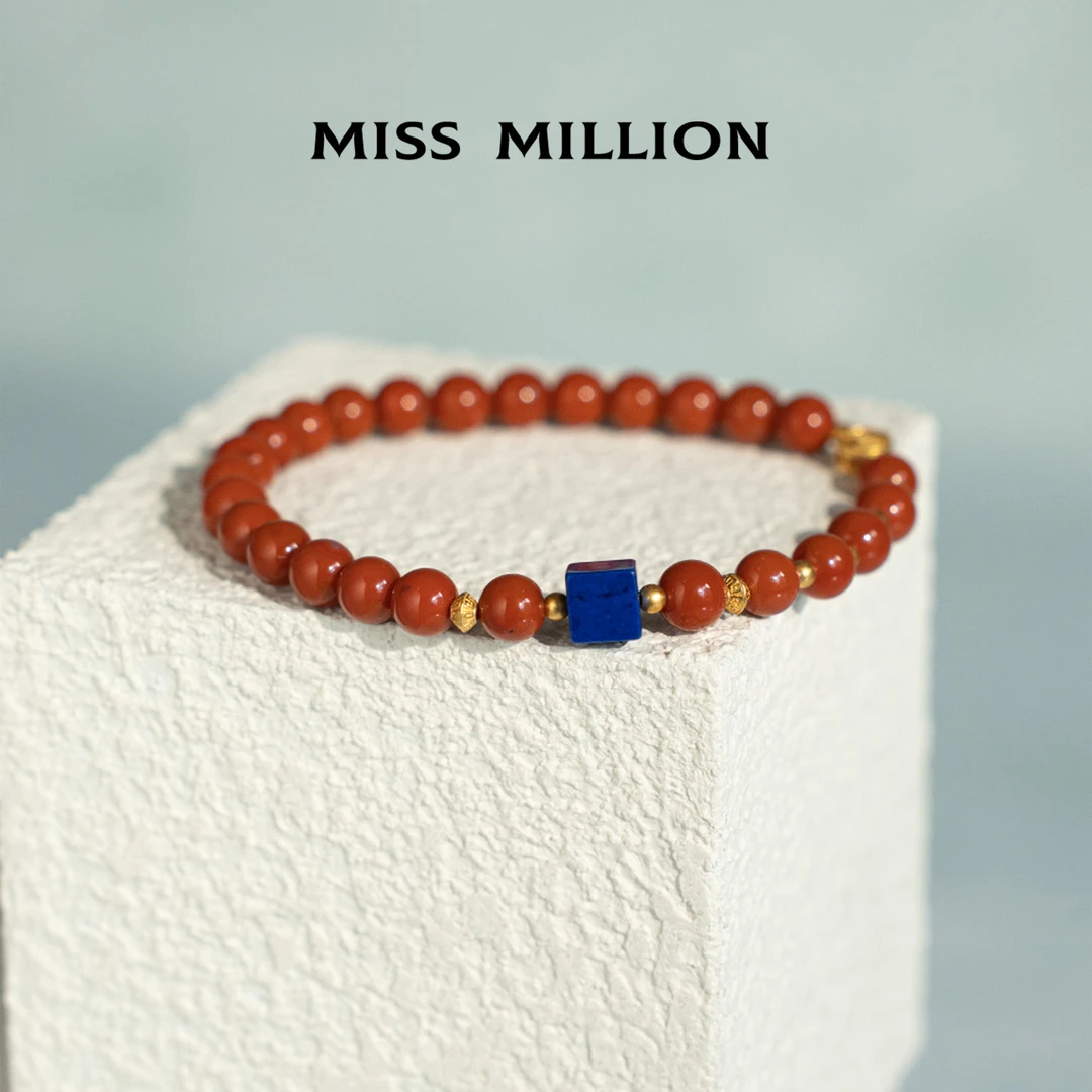 MM · 珠柿圆满 · 南红&青金石 · 6mm（多样性）