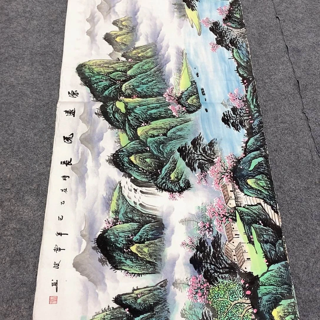 国画国画手绘作品
