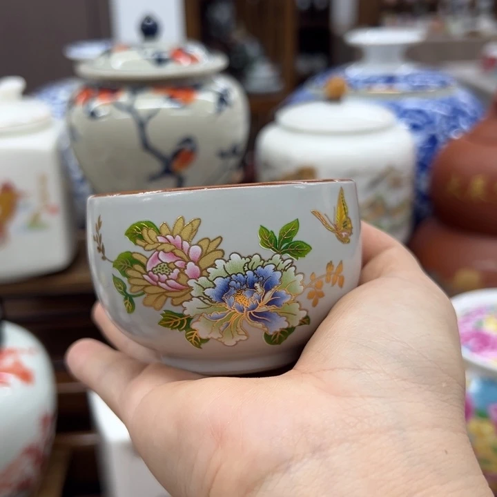 瓷片茶叶罐茶叶罐