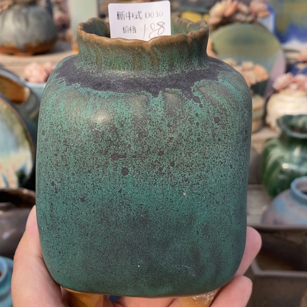粗砂花盆1987盆新中式D0030