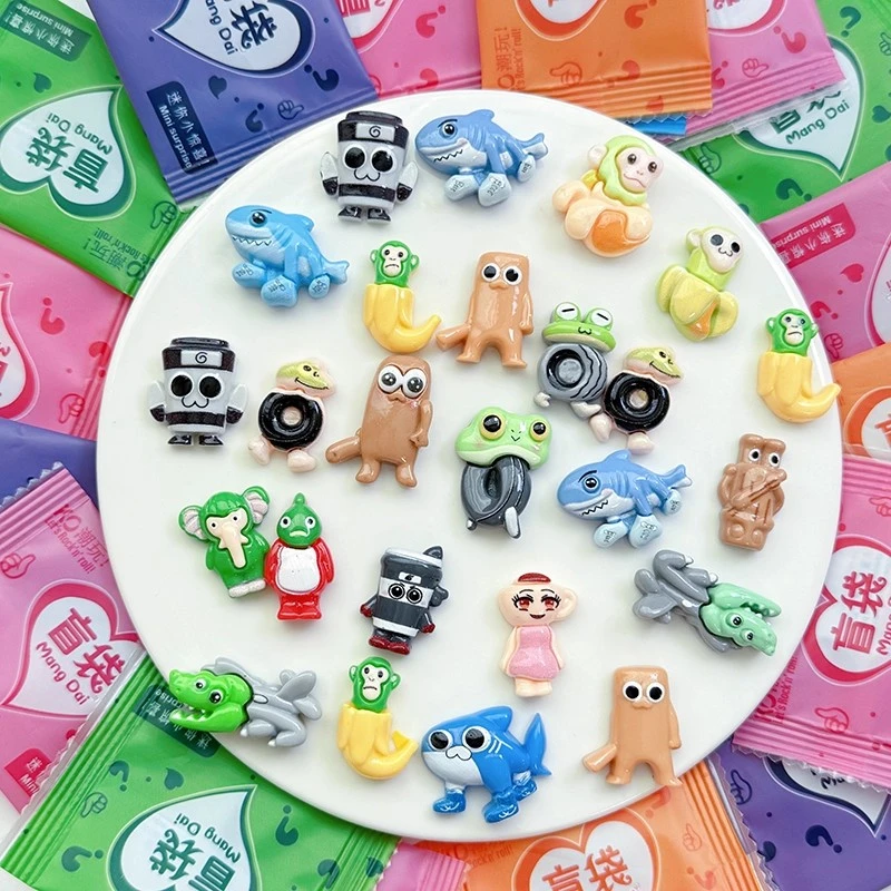 网红卡通山海经迷你小盲袋小奖品小学生奖励惊喜盲盒拆拆乐小玩具