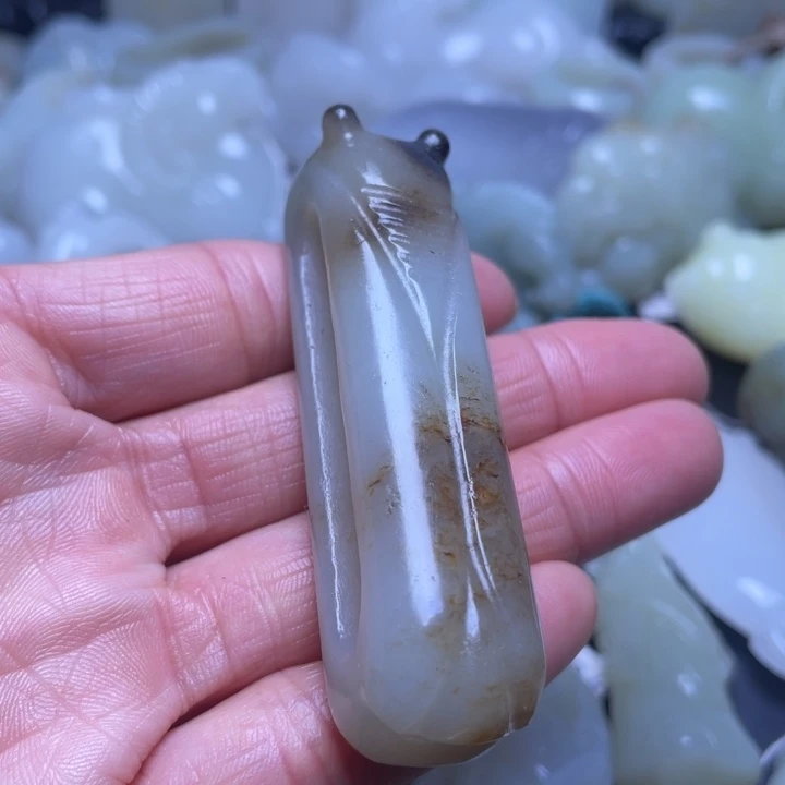 和田玉挂件未镶嵌