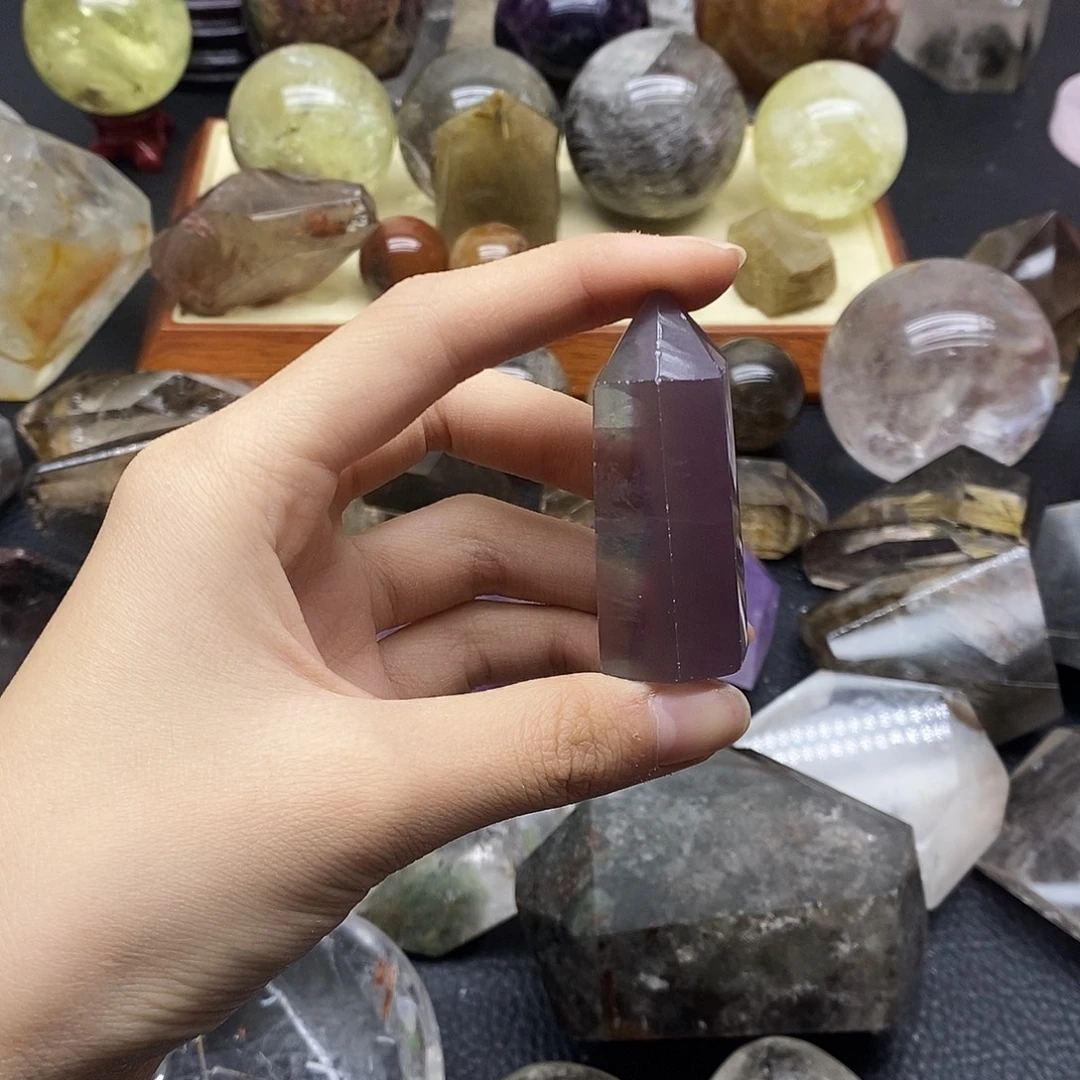 未镶嵌珠宝半成品水晶355水晶石