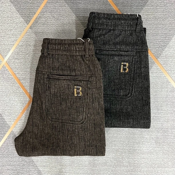 秋冬新款毛呢舒适百搭弹力垂感高级感小直板休闲裤【8811】