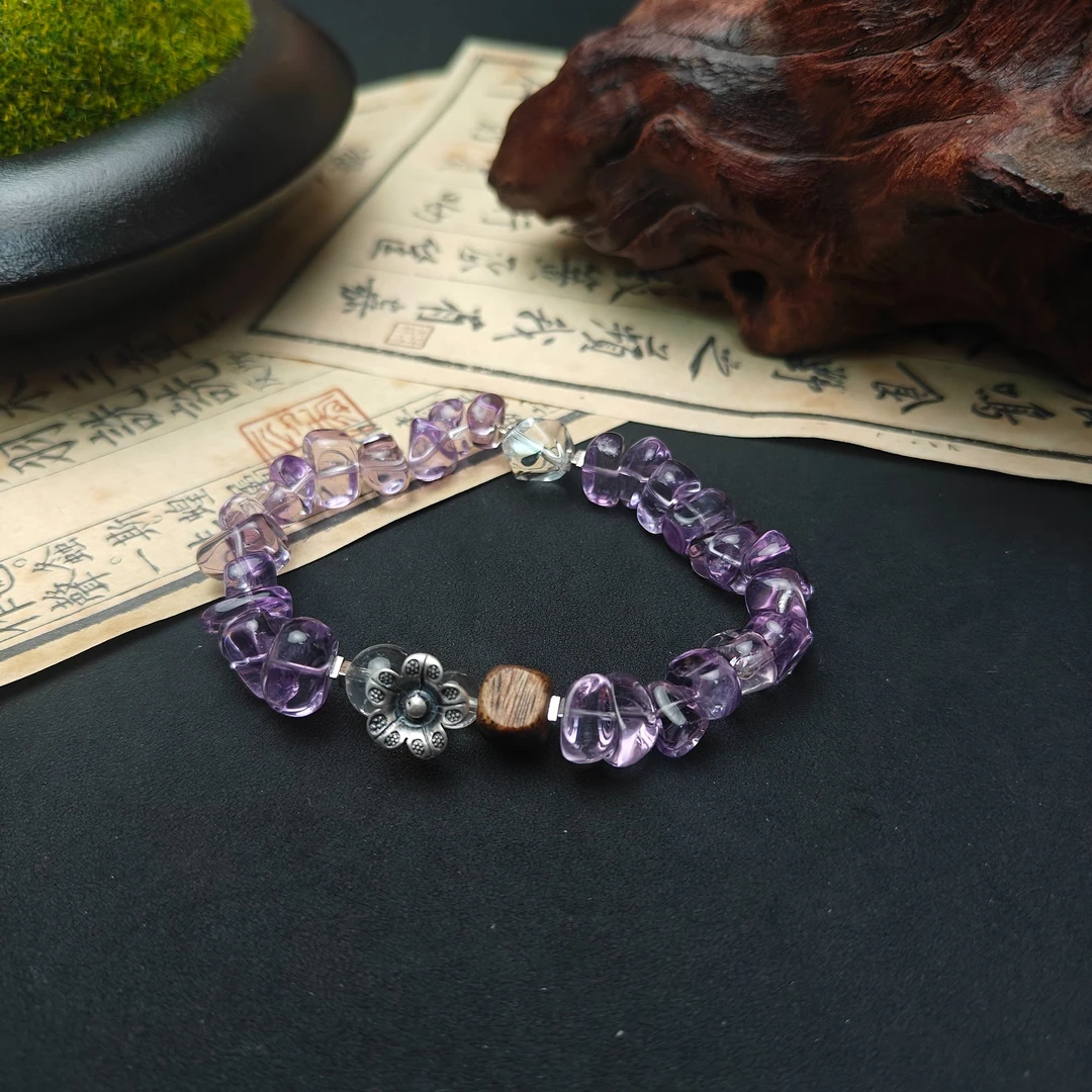 【厚爱公主专享】紫水晶DIY手串 FY106 多样性发一