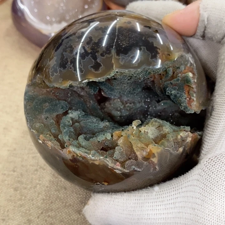 珠宝半成品紫晶未镶嵌