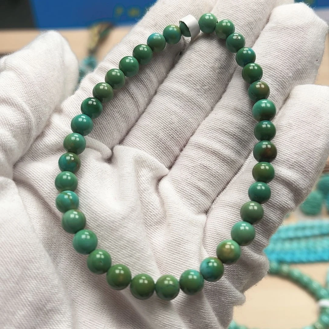 绿松石圆珠未镶嵌