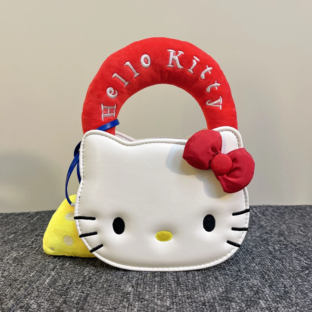 火牛牛HelloKitty凯蒂猫手机包潮牌手工手绘真皮手提包女新款挎包