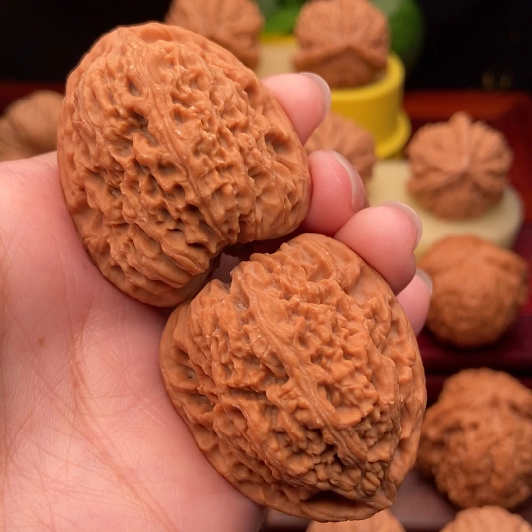 把件文玩核桃精品高炮南疆石39