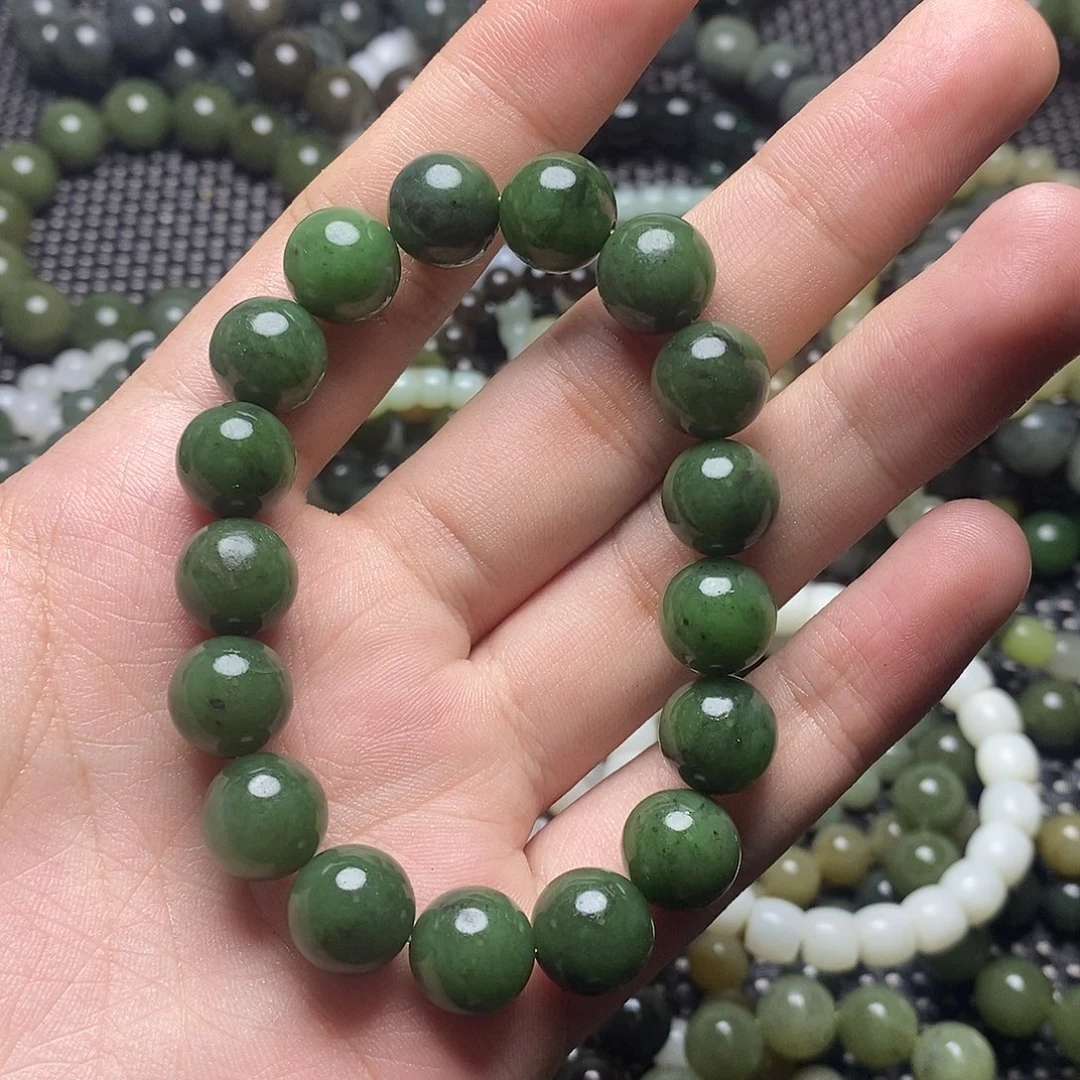 和田玉未镶嵌手串32