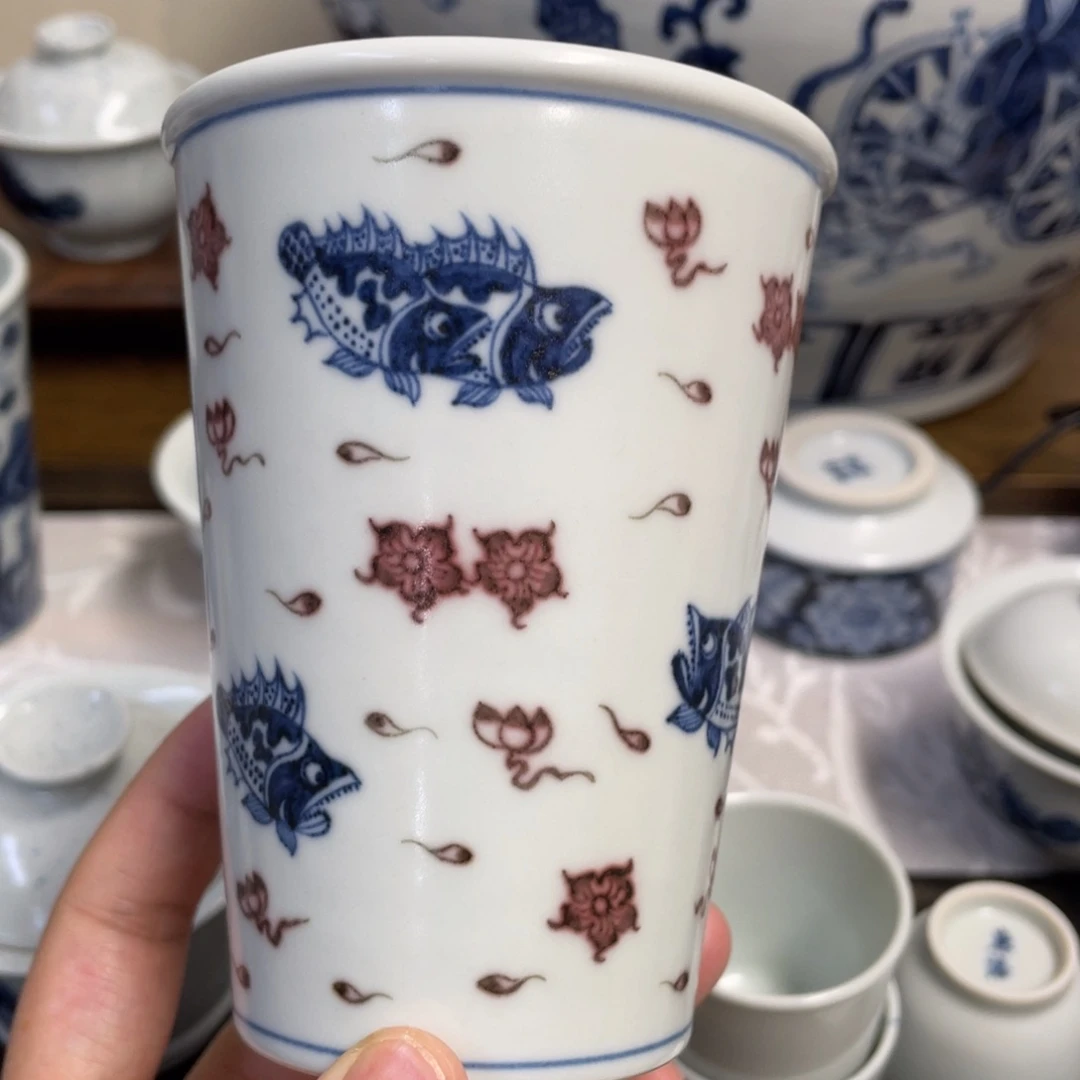 珏***生景德镇手工手绘陶瓷特价