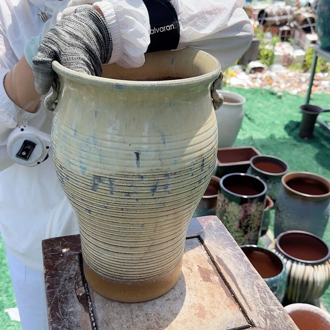 紫砂花盆王嫂花盆0701-736高30口20