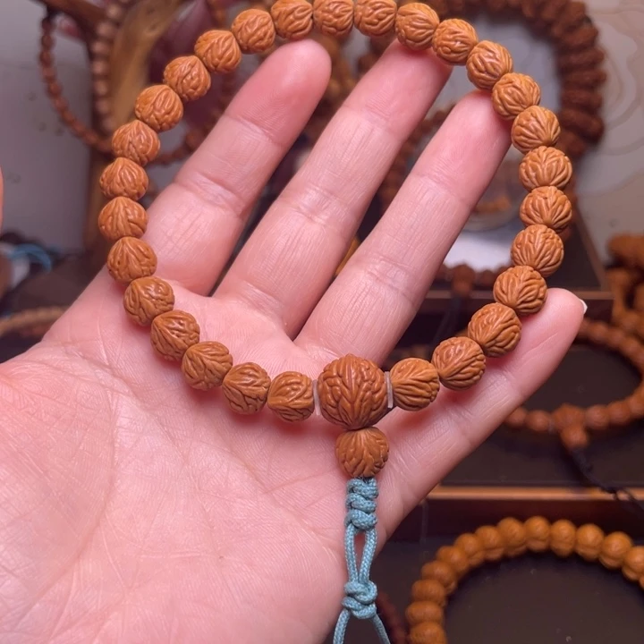 桃核吊坠龙文桃核