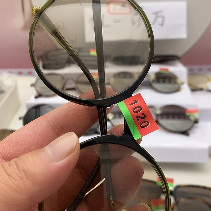 分体款水晶眼镜太阳眼镜