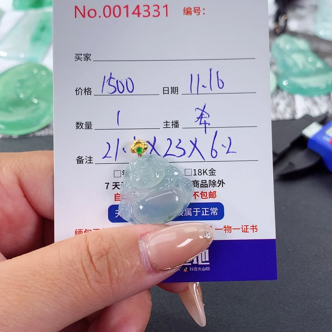 【闪购商品】颈饰未镶嵌翡翠