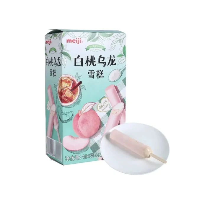 meiji/明治白桃乌龙雪糕 414g