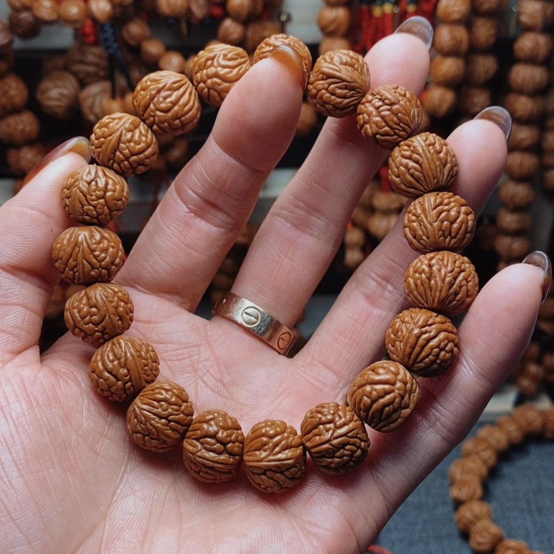 桃核吊坠龙纹桃枭