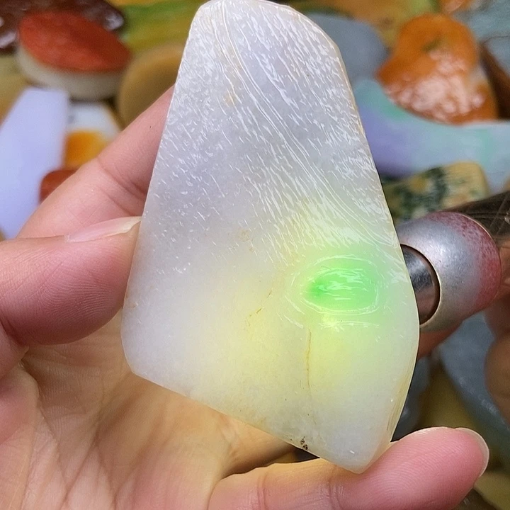 颈饰未镶嵌翡翠缅甸翡翠