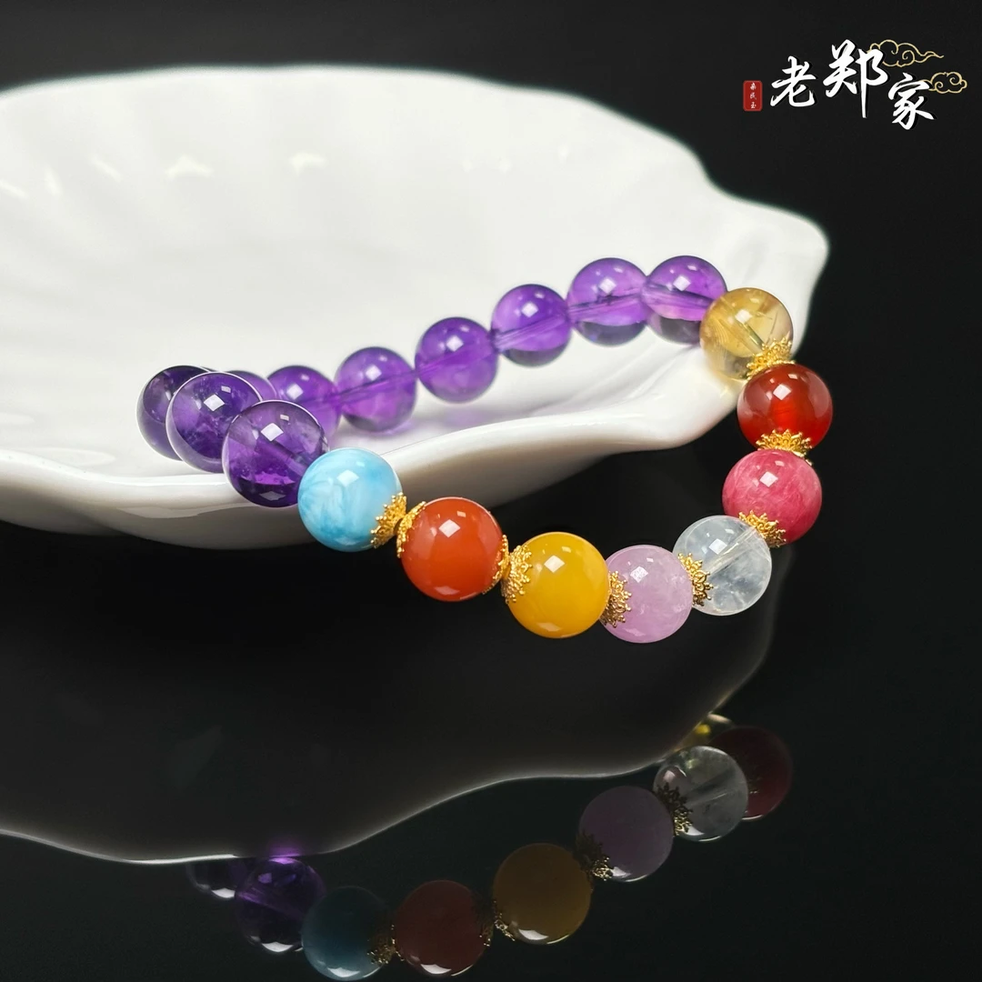 【老郑家】水晶DIY手串 69-1 (多样性发1件) 约10mm+