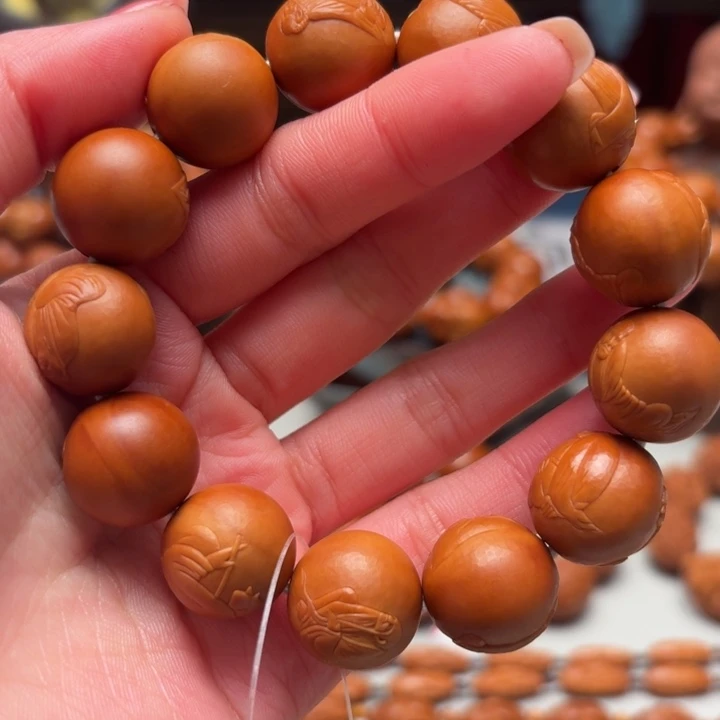 橄榄核手串/手链正圆罗汉