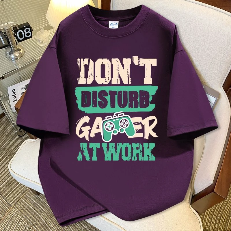 超火短袖t恤男女夏季宽松大码显瘦设计感字母印花ins潮流日系上衣